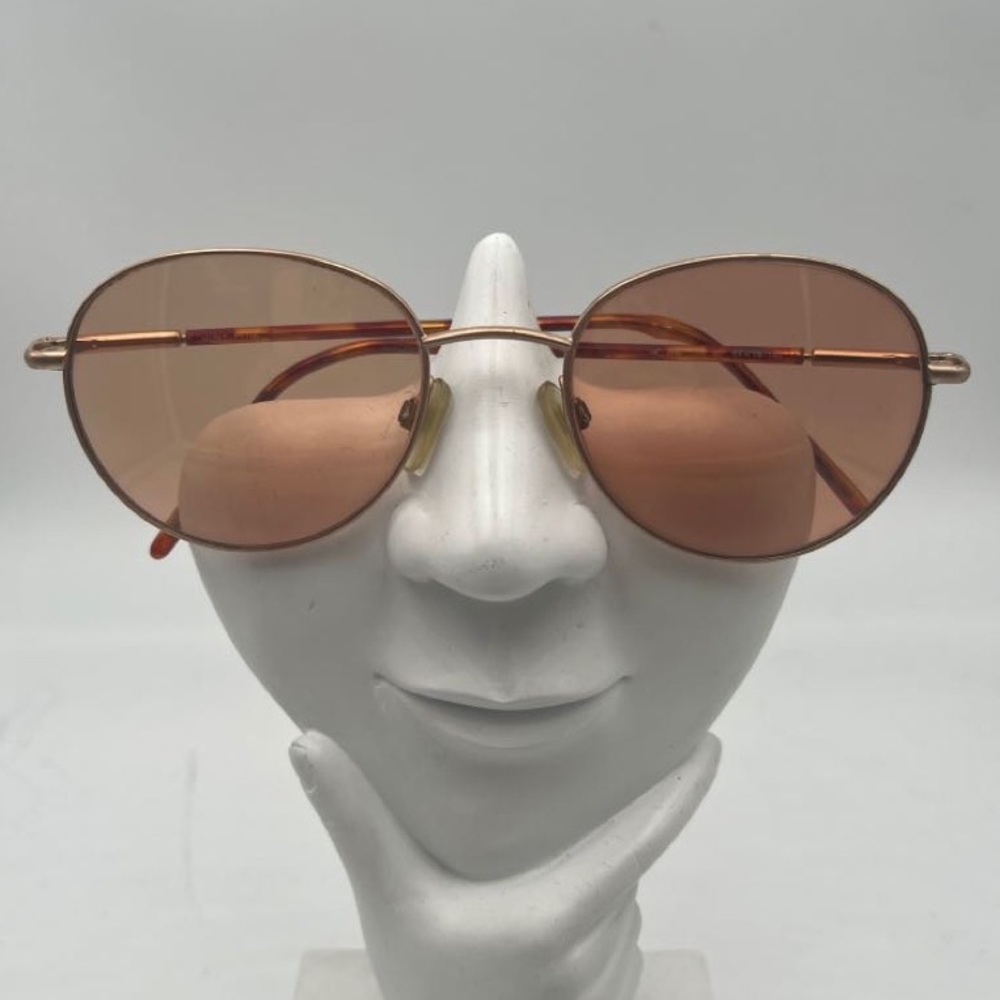 Vintage Hunt Club Gold Oval Sunglasses Frames HC209